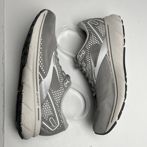 Brooks Ghost 14 Womens Running Shoes Size 11 Wide D Grey White 1203561D089 - Picture 5 of 16